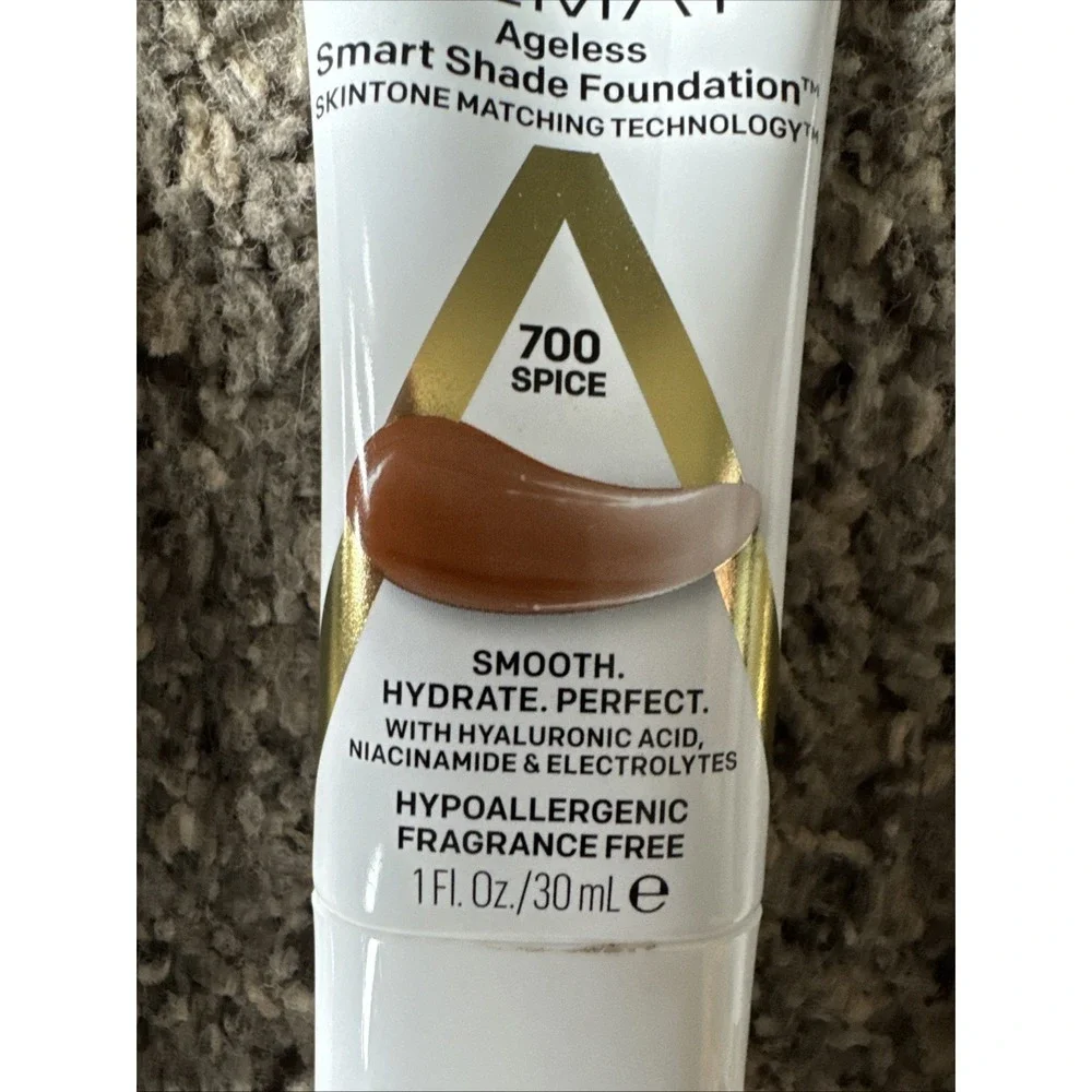 3 Almay Ageless Smart Shade Foundation New 1 fl oz Each 700 - Spice